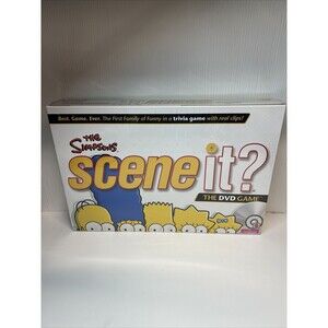 The Simpsons ︱Scene It ︱ The DVD Trivia Game ︱Factory Sealed︱
